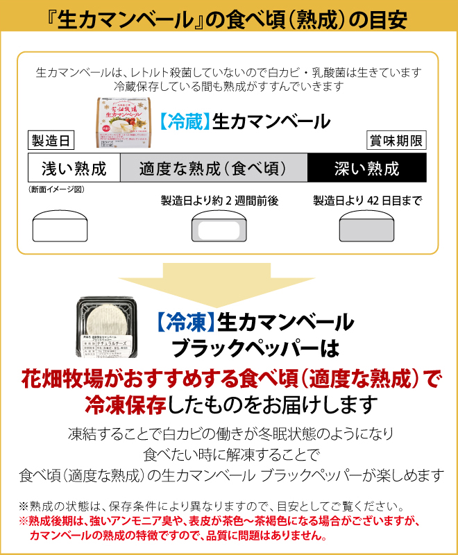 冷凍生カマンベールブラックペッパー26g×10個セット
