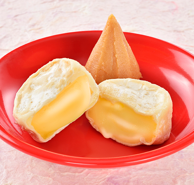 訳あり＞こぼれミニカマンベール～味噌～ 750g/約30個（250g/約10個入×3袋）【冷凍配送】｜通販｜花畑牧場直営オンラインショップ